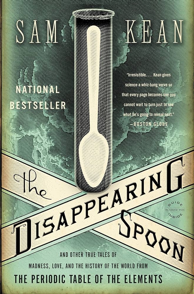 disappearing spoon book cover